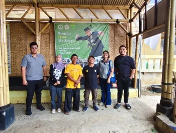 Survey Lokasi Saung Baca Penca